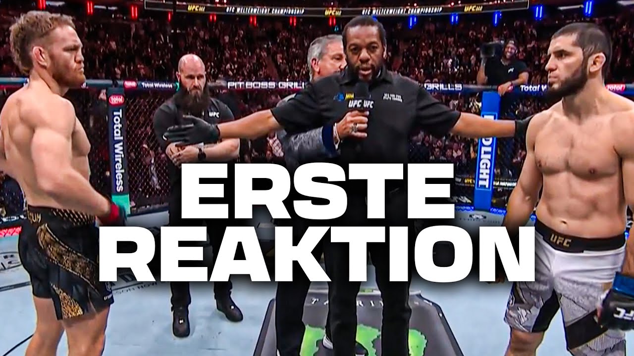 SPRACHLOS!! ISLAM MAKHACHEV vs JACK DELLA MADDALENA IST VORBEI!! Erste Reaktion!