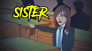 Sister's Nightmare. Animated Horror Stories. Episode-10. Scary Cartoon.