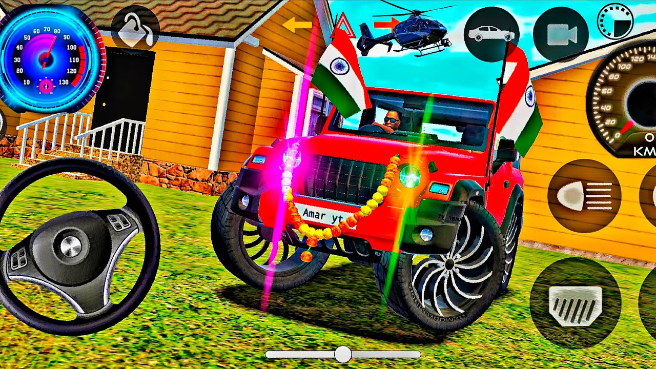 Dollar (Song) Modified Mahindra Black Thar👿 || Indian Cars Simulator 3D || Android Gameplay Part 3