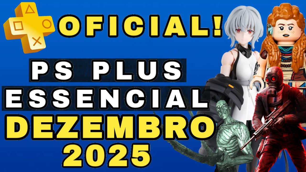 PS PLUS DEZEMBRO 2025: RUMORES ERRADOS E LISTA FRACA! MAS SÃO 5 JOGOS!