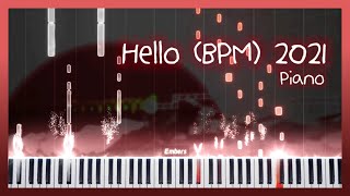 [Game] かめりあ(Camellia) - Hello (BPM) 2021 (Expert) [Piano] screenshot 5