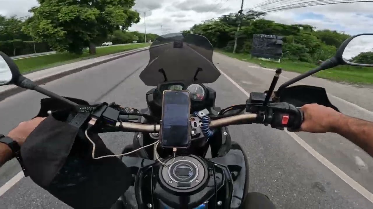 Fazendo entrega de TENERE 250 em RJ.