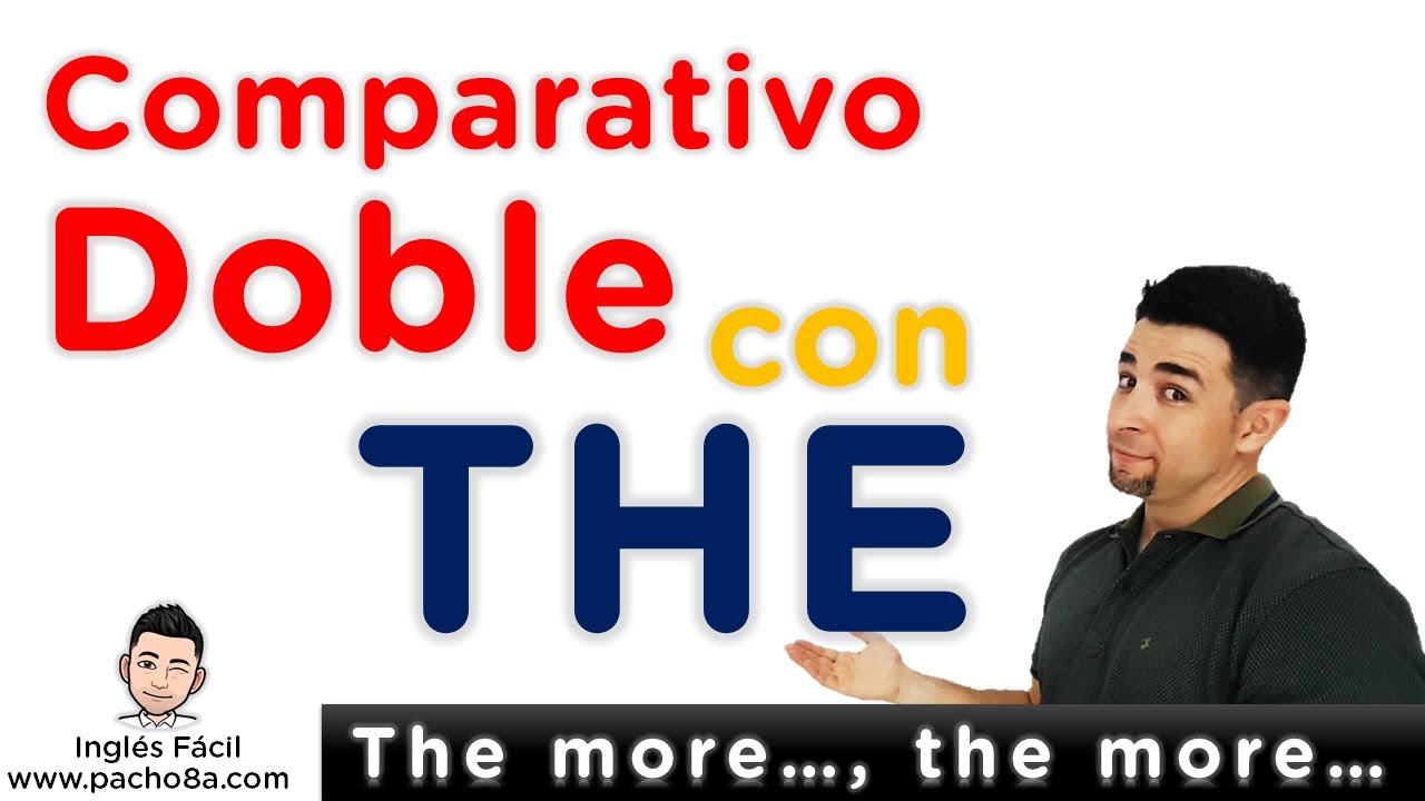 🔴 DOBLE COMPARATIVO en inglés con THE | Curso de inglés fácil: “The more... the more...”