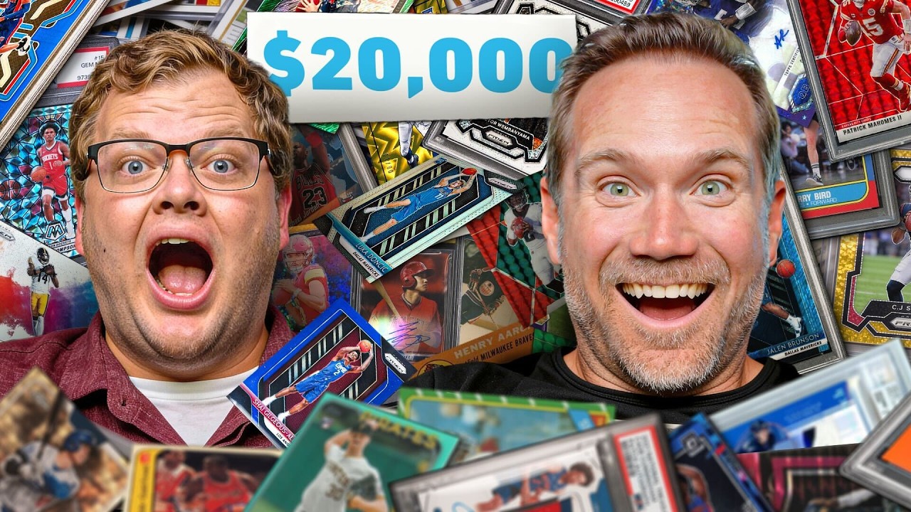 We Spent $20,000 in Two Hours at a Card Show