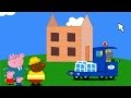 Peppa pig обзор игры для детей - свинка пеппа строит дом FineBabyTV