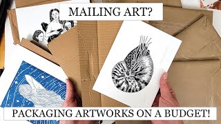 Packing & Shipping Artwork  EcoFriendly, Recycled Packaging On A Budget  Running An Art Business