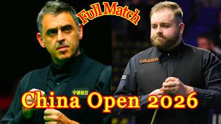 Ronnie O'Sullivan vs Jackson Page Full Match China Open 2026 snooker screenshot 5