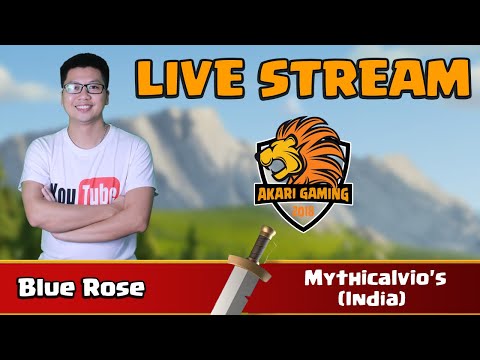 Blue Rose vs Mythicalvio's (India) Chuỗi WIN 27  – Tấu Hài Cực Mạnh – Th15 Attack Clash of clans