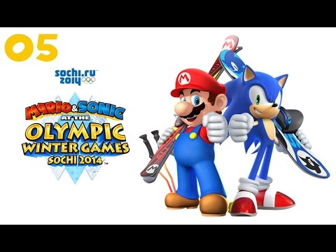 Видео: Mario & Sonic at the Sochi 2014 Olympic Winter Games - Типо Прохождение (Финал) #05 (Wii U)