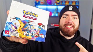 Opening an EVOLUTIONS Pokemon Booster Box *NOSTALGIA*