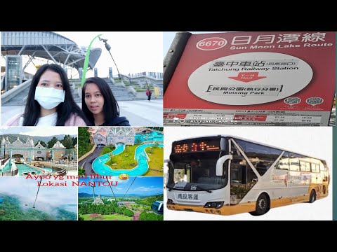 Rute dari stasiun TAICHUNG menuju tempat bus formosan aboriginal culture villaga & Sun moon lake