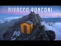 A Night on the Edge: BIVACCO RONCONI    [+Drone Crash Story]