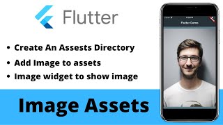 How to add assets and images in flutter ||  Flutter Tutorials #3