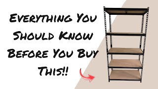 WORKPRO 5-Tier Storage Shelf Review