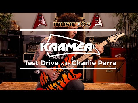Test Driving Kramer Guitars with Charlie Parra at The Music Zoo!