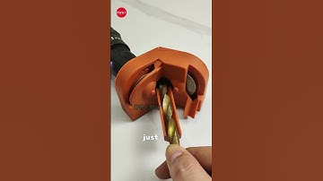 Drill Bit Sharpener for Electric Drills #lifehacks #5minutecrafts #machine
