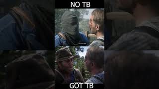 ARTHUR GOT TB VS DIDNT RDR 2