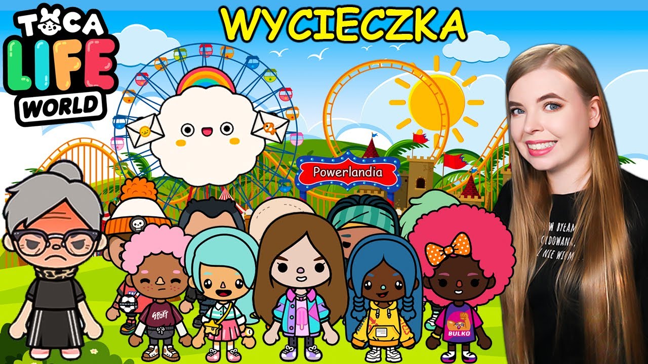 WYCIECZKA DO PARKU ROZRYWKI 😄🎡 TOCA BOCA Life World