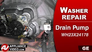 GE Washer - Will Not Drain Water - Drain Pump Repair and Diagnostic