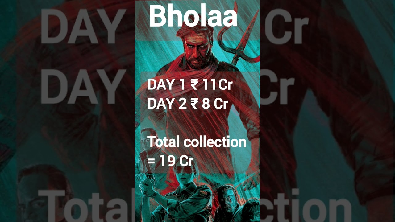 Bholaa Box office collection Day - 2
