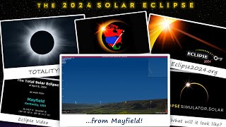 the total solar eclipse of april 8, 2024 from mayfield, ky