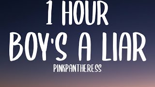 PinkPantheress - Boy's a liar (1 HOUR\/Lyrics)