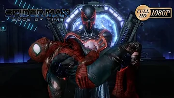 SpiderMan Edge of Time Spiderman vs Antivenom Gameplay Xbox360/PS3 Death of Peter Parker Sub Español