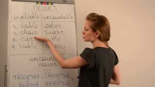 Сountable and uncountable nouns