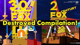 20th Century Fox Logo Compilation Destroy 