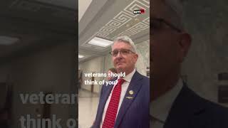 Rep. Brandon Williams on cuts to veterans benefits:🦗🦗🦗