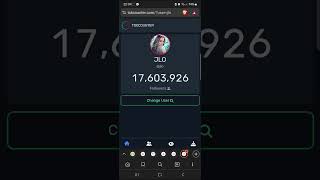 Tiktok live follower counter  #blockout2024