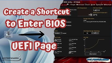 How to Create a Shortcut to Enter the BIOS | Windows 11 / 10 #doit_mostafa
