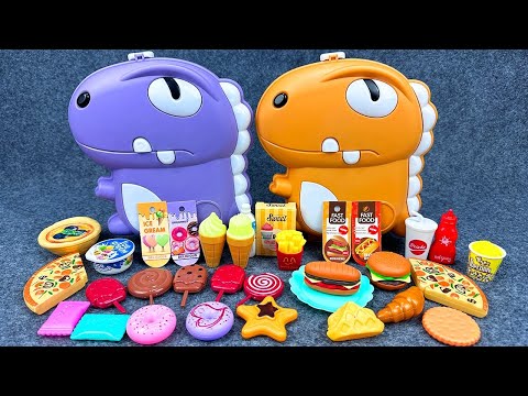 1 Minutes Dinosaur Ice Cream Cabinet Collection Unboxing - Satisfying Unboxing (ASMR)