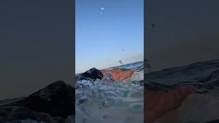 Safe Zone After the Waves! Bodyboard POV #Shorts