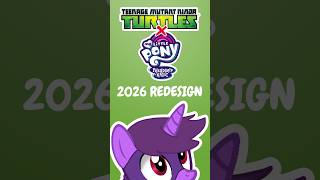 TMNT as Ponies - Donatello (2026 Redesign) #mlp #tmnt #mylitlepony #art #teenagemutantninjaturtles