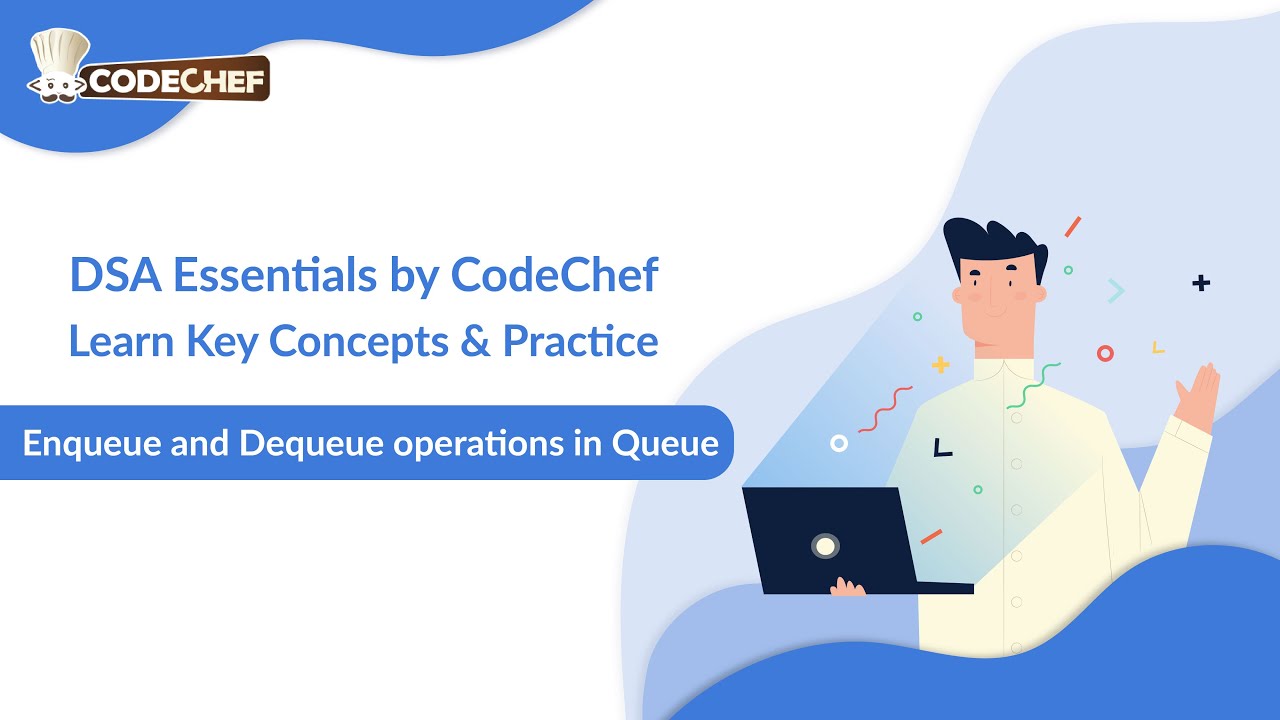 Enqueue and Dequeue operations in Queue - YouTube