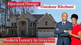 New Homes in Atlanta | Modern Luxury in Grayson, GA | 5 Bedroom New Construction Tour