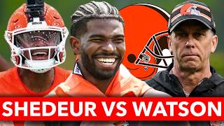 The Shedeur Sanders vs Deshaun Watson Battle is HEATING UP! | Browns Minicamp Highlights & Breakdown