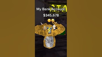 My Bank Account After Buying Shiny Rocks 🥺😢 #gorillatag #gtag #vr #shorts #trending