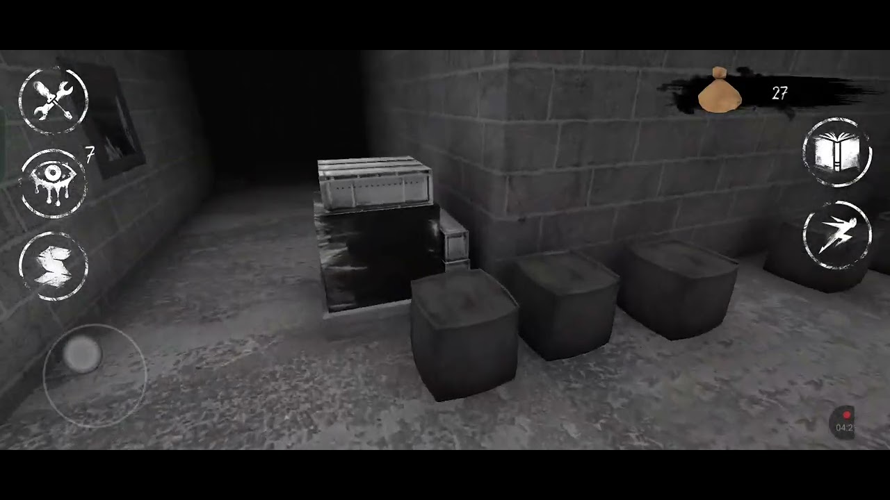 Eyes the horror game, collected 75 bags(đã nhận 75 túi), endless, map mansion + double trouble