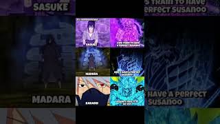 Kakashi Did What In 1St Try? Perfect Susanoo Reveal