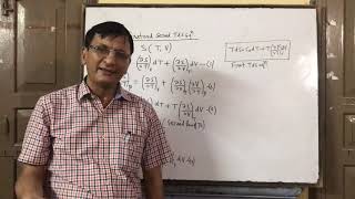 TDS Equation (1st and 2nd)