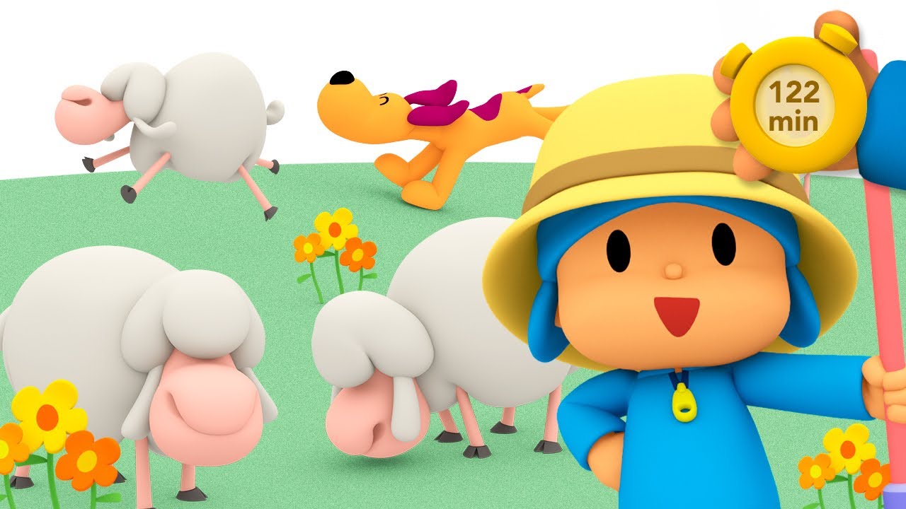 ✨POCOYO E NINA - Os Vídeos Com Mais Visualizações do  123 min  DESENHOS ANIMADOS para crianças 