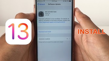 iOS 13 Public Beta Released - How to Install!