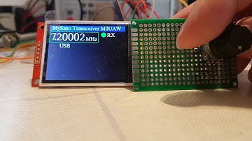 MySano VFO and TX/RX, Si5351 based 20M QRP SSB Transceiver