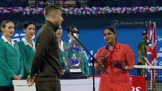 Tallon Griekspoor - Runner-up Speech - 2026 Dubai Duty Free Tennis Championships