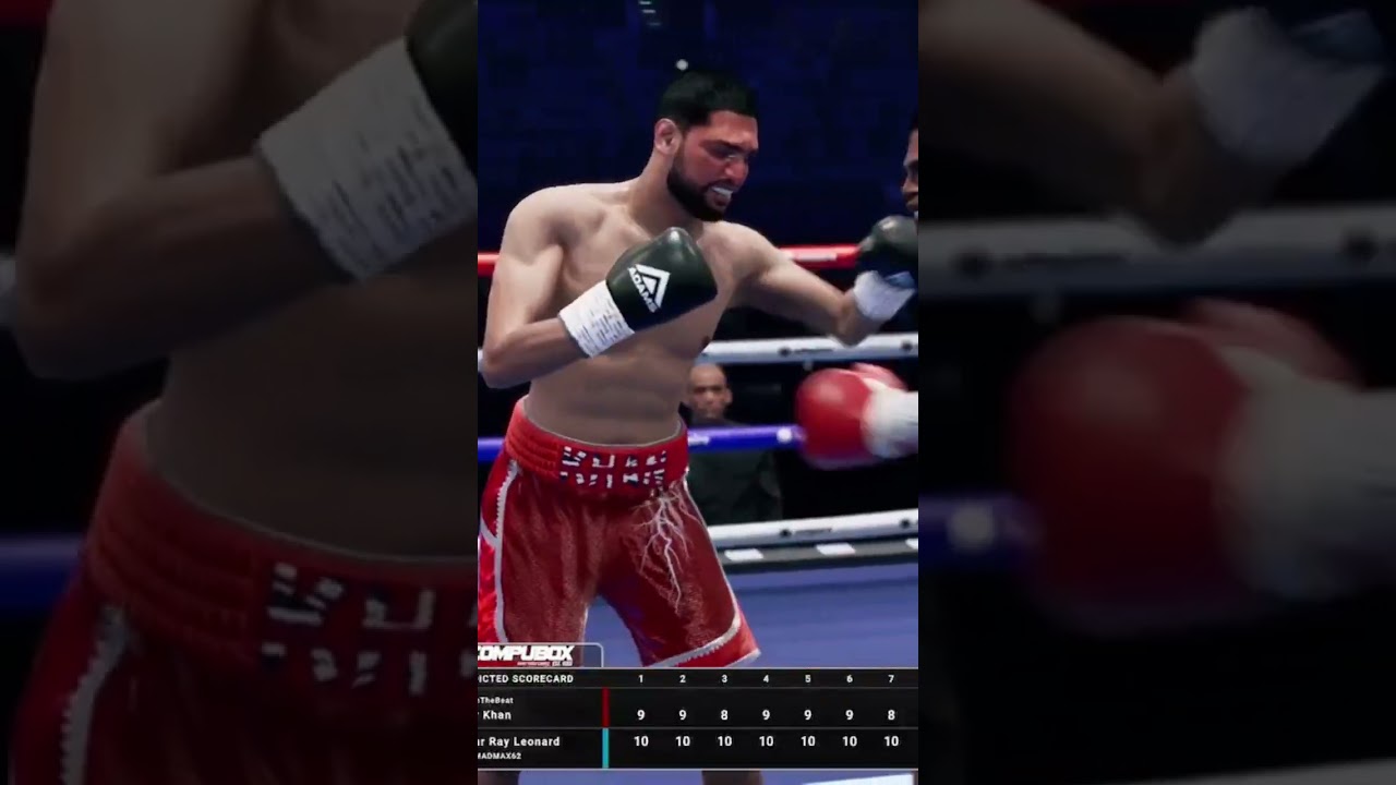 undisputed boxing Sugar Ray Leonard clip 