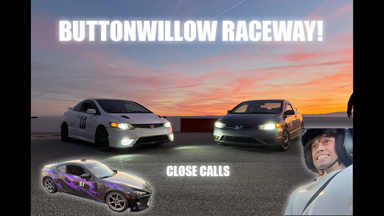 Еду на гоночную трассу Buttonwillow! (Видео/влог с трассы)