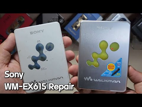 Sony WM-EX615 Repair Cassette Player Walkman - YouTube