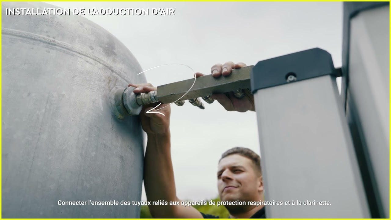 Tuto adduction d'air amiante